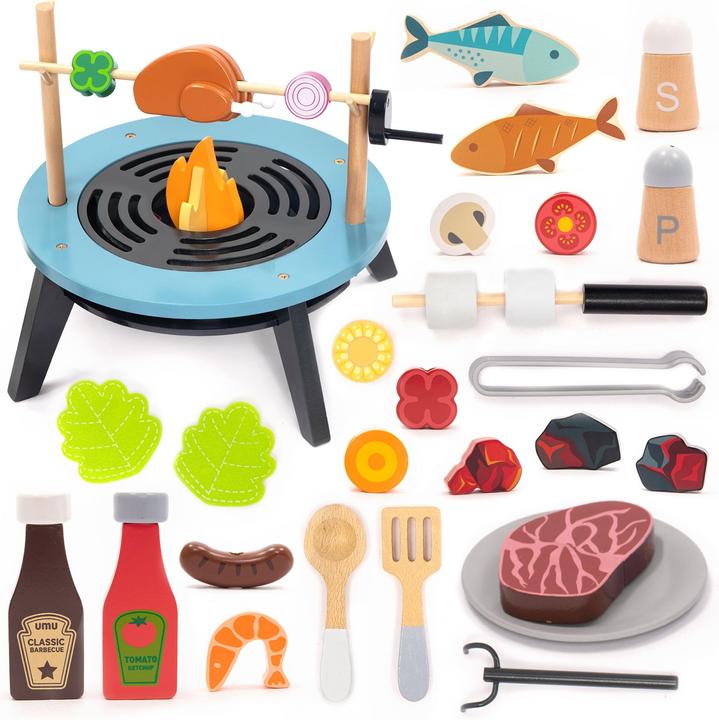 Actual product image UMU Grill Set aus Holz