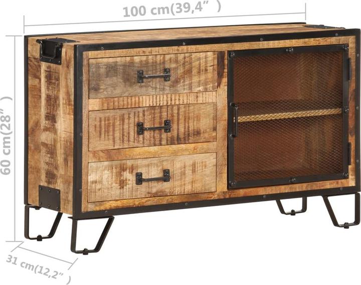 Produktbild VidaXL Noelle (100 x 31 x 60 cm)