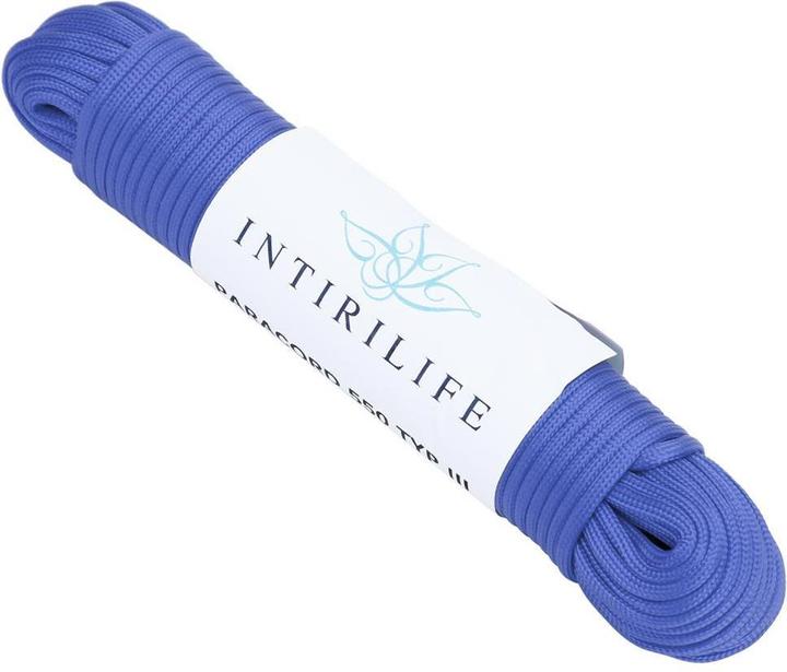 Intirilife 31m Nylon Outdoor Seil in BLAU (15 m)