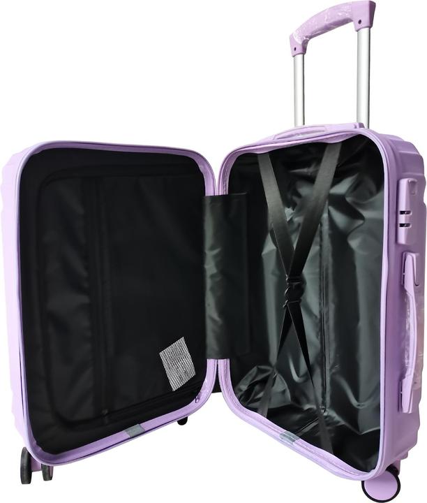 Image du produit NTK-Collection Hartschalenkoffer 2er-Set Mabell Lila (80 l, M (50 - 90l), L (90 - 115l))