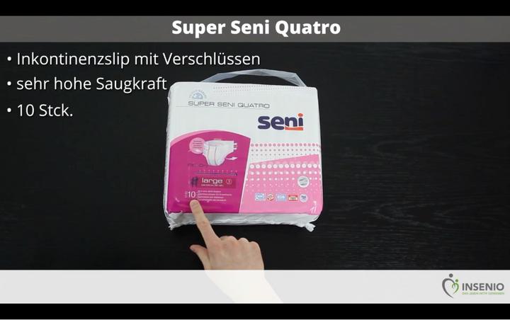 Actual product image Seni Quatro nappy trousers (10 x, M)