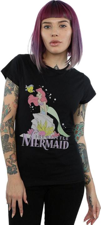 Immagine prodotto Disney The Little Mermaid Faded Nostalgia Maglietta Donna (XL)