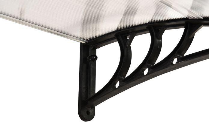 Image du produit Swisshandel24 Auvent 120 x 75 cm Polycarbonate Transparent