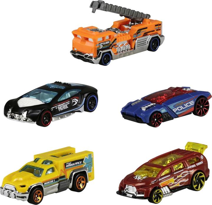 Image du produit Hot Wheels Assortiment de 5 coffrets cadeaux