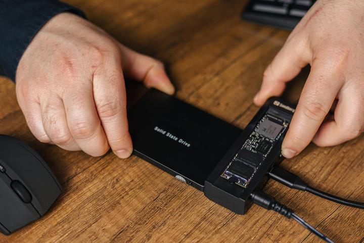 Produktbild Sandberg USB-3 Cloner+Dock M2+NVMe+SATA