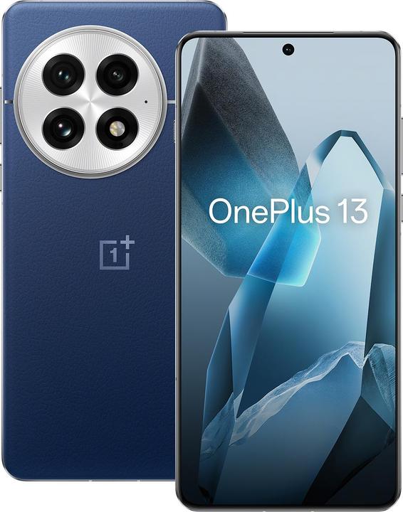 OnePlus 13 (512 GB, Middernachtelijke Oceaan, 6.82", Hybride dubbele SIM + eSIM, 50 Mpx, 5G)