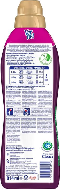 Produktbild Vernel Bezaubernde Magnolie (37 Waschgänge, Flüssigwaschmittel)