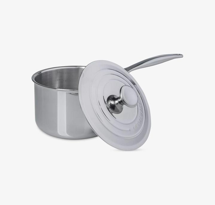 Produktbild Le Creuset Plus Profitopf (16 cm, Kochtopf, Stielkasserolle, Edelstahl, Aluminium)