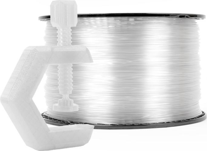 Actual product image Prusa Prusament PETG Clear 2kg (PETG, 1.75 mm, 2000 g, Transparent)