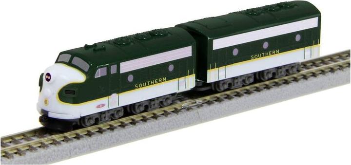 Rokuhan 7297974 Z Set of 2 shorty EMD F7 SOUTHERN (Track Z)