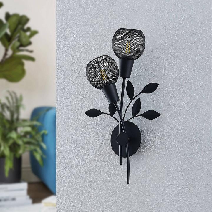 Produktbild Lindby Kanye Florentiner-Wandlampe, zweiflammig (E14)