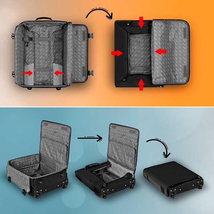 Actual product image Karactermania Foldable Cabin Suitcase Aloha