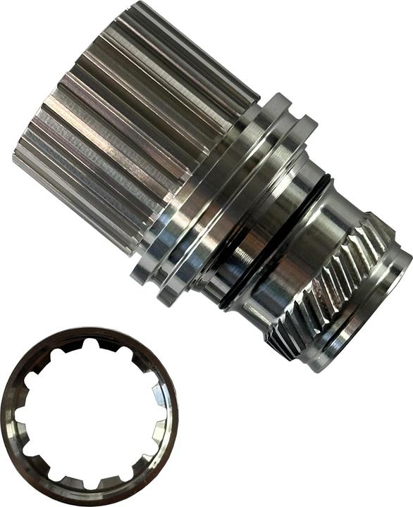 Chris King Driveshell R45, Shimano Microspline wihtout Bearings, Aluminium, silver