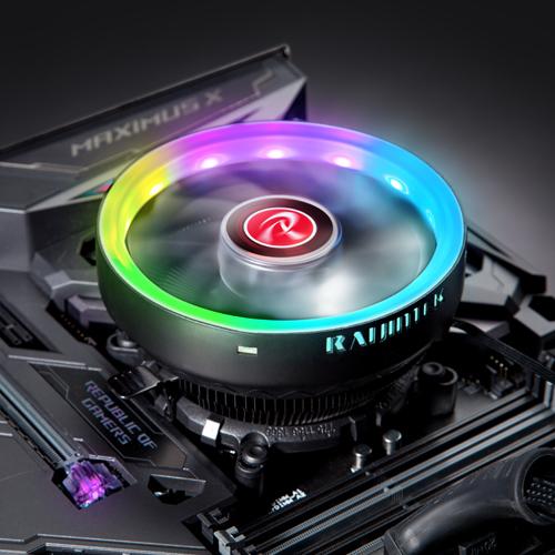 Actual product image Raijintek Juno Pro RBW CPU Cooler (66 mm)