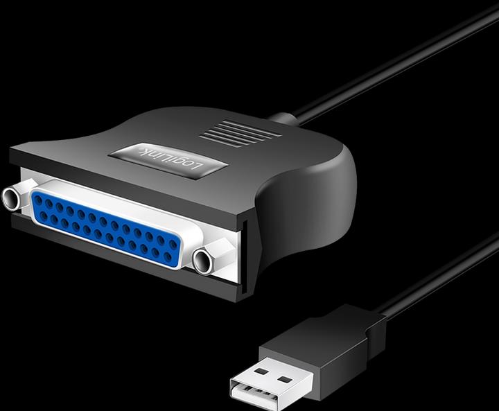 Actual product image LogiLink Ua0054a (1.80 m, Parallel (printer))