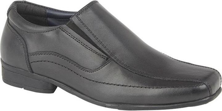 Produktbild Roamers SchulUniformSchuhe Twin Gusset Leder (23)