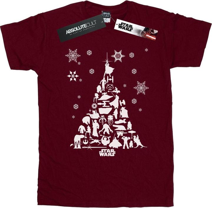 Star Wars Christmas Tree TShirt (L)