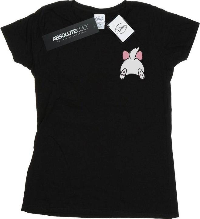 Disney Aristocats Marie Backside Breast Print TShirt (L)