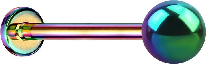 Produktbild Star Piercing Micro Threadless Labret farbig mit Kugel (ohne Messing, Chirurgenstahl 316L)