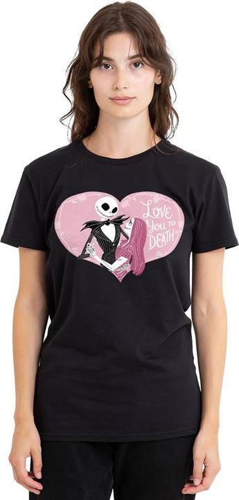 Produktbild The Nightmare Before Christmas Love You To Death TShirt Valentinstag (XL)