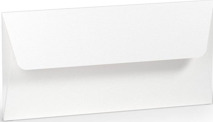 Actual product image Rössler Envelope DL SF white ribbed (5 x)