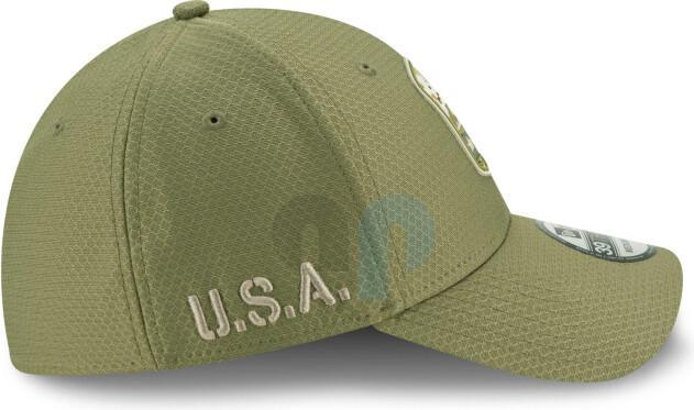 Actual product image New Era 39Thirty NFL Salute to Service New Orleans Saints Cap (54, 55, 56, 57)