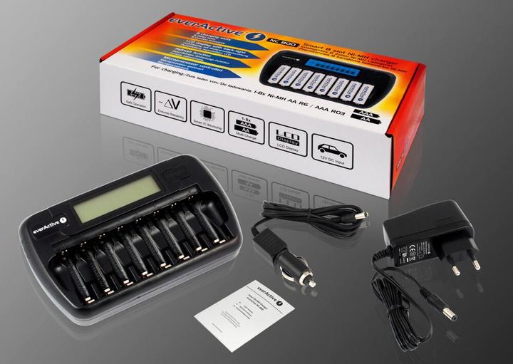 Actual product image Everactive NC-800 (1 pcs., AA, AAA, 2000 mAh, Rechargeable battery)