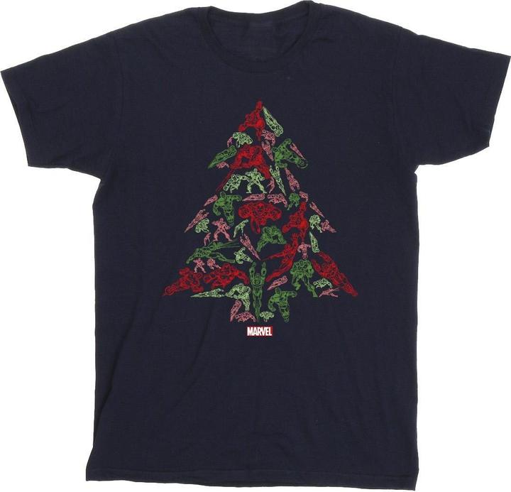 Avengers Christmas Tree TShirt (M)