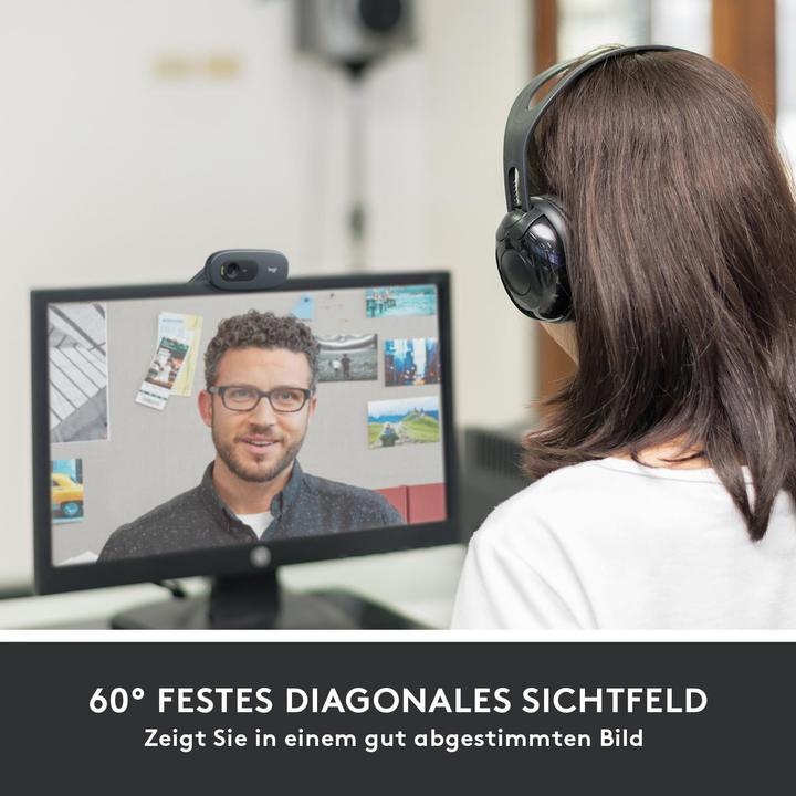 Immagine prodotto Logitech Webcam C505 HD 1280 x 720 (0.90 Mpx)