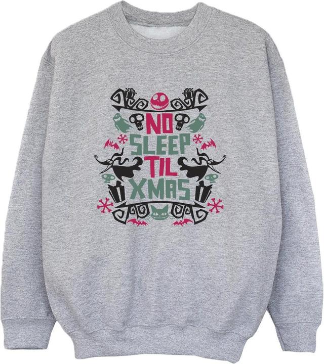 Disney The Nightmare Before Christmas No Sleep Til Xmas Sweatshirt Jungen