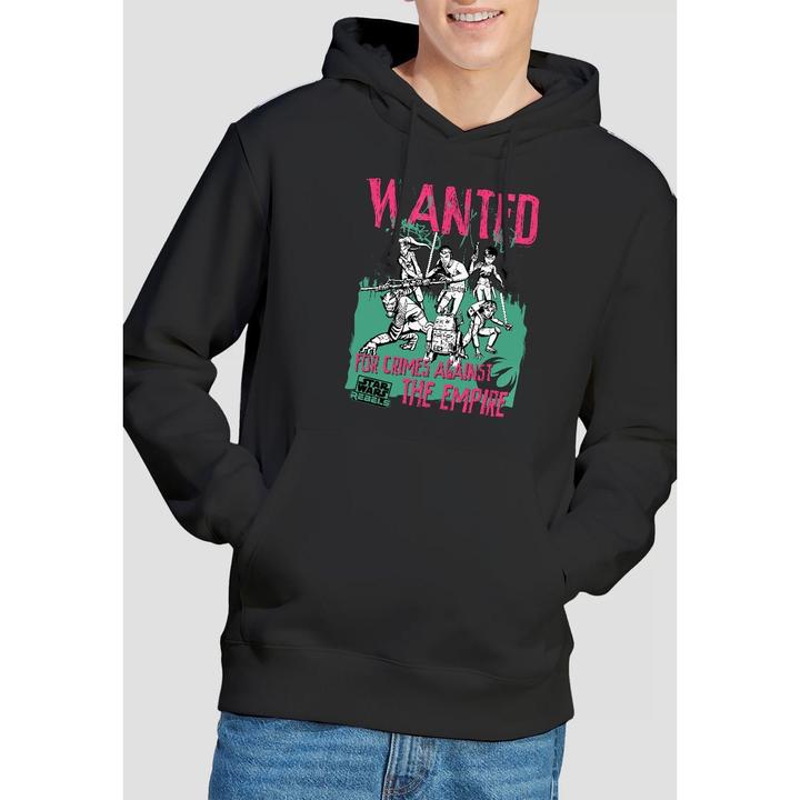 Immagine prodotto Star Wars Wanted Rebels Felpa con Cappuccio Uomo (S)