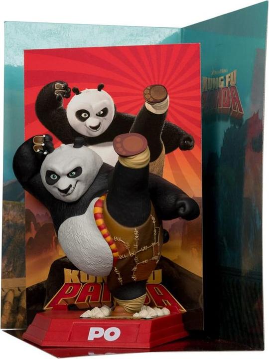 Produktbild McFarlane Kung Fu Panda Movie Maniacs PVC Statue Po 17 cm