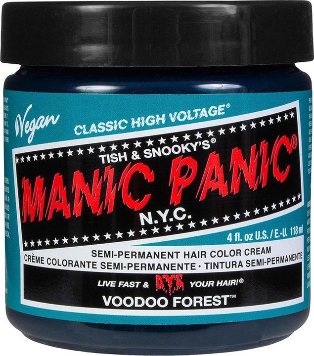 Image du produit Manic Panic Voodoo Forest Classic Creme Vegan Cruelty Free Semi-Permanent Hair Color 118ml (Forêt de Voodoo)