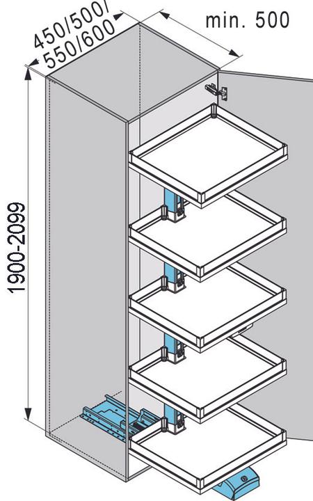 Produktbild Peka Metall Column Convoy Lavido