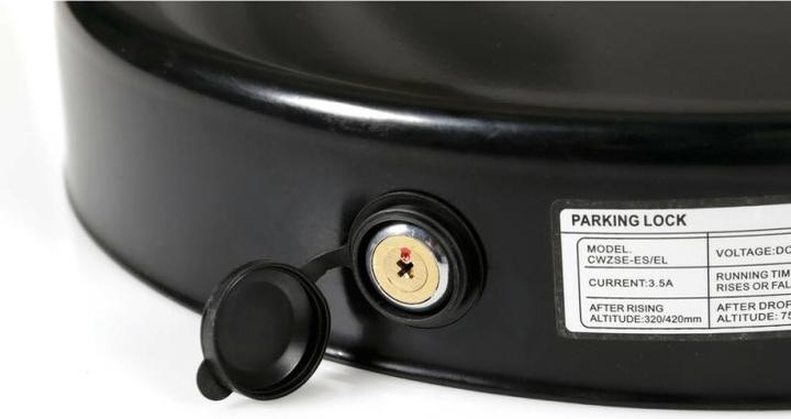 Actual product image Lampa Automatic parking space lock with remote control - battery + solar panel