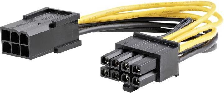 Image du produit StarTech Pcie 6pin - 8pin Power Adapter
