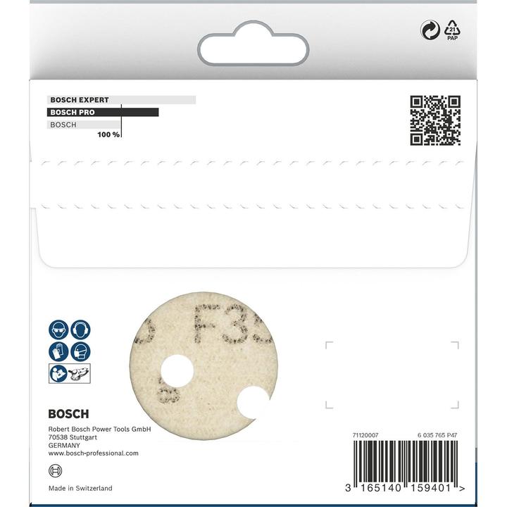 Produktbild Bosch Professional Zubehör PRO F355 Schleifblatt, 125 mm, G600 (600)