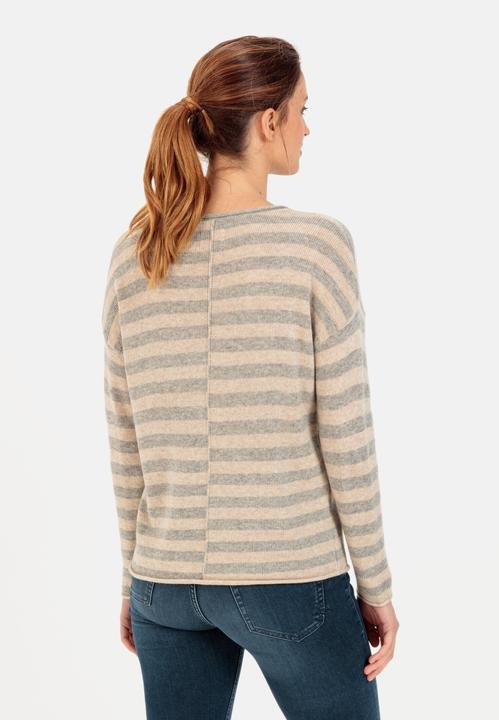 Actual product image Camel Active Knitted jumper with striped pattern (XL)