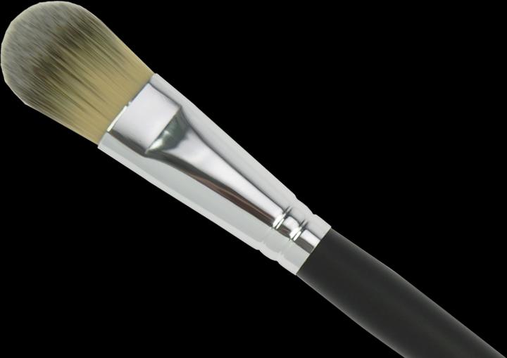 Actual product image Make-up brush, for liquid make-up, finest Toray hair, length: 20 cm (Foundation)