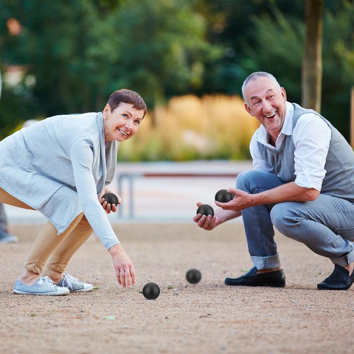 Actual product image Relaxdays Boule balls (8 x, 72 mm)