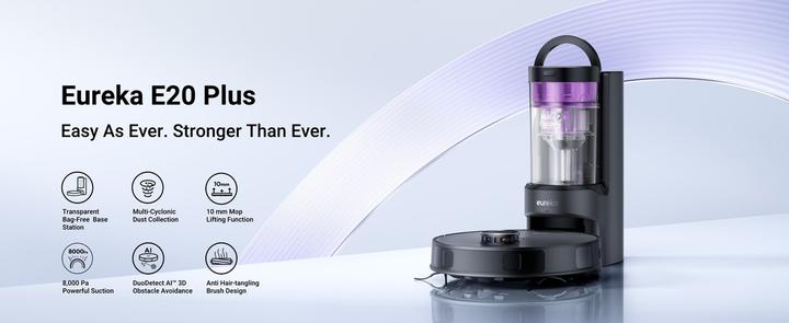 Actual product image Eureka E20 plus Black (Robot vacuum)