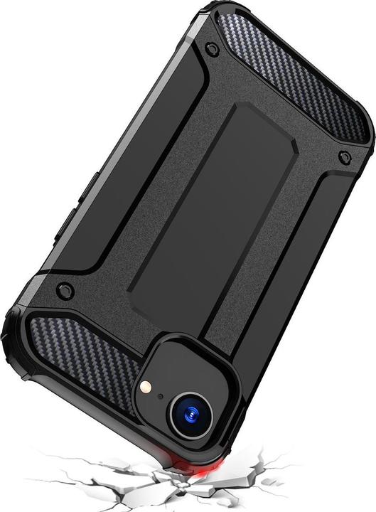 Image du produit Hurtel Hybrid Armor Case für iPhone 16e - Blau (Apple iPhone 16e)