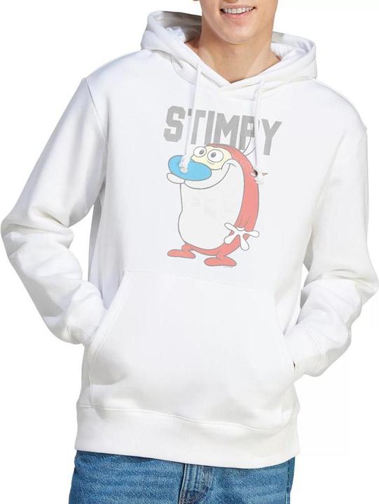 Immagine prodotto Ren & Stimpy Felpa con Cappuccio Collegiale Uomo (L)