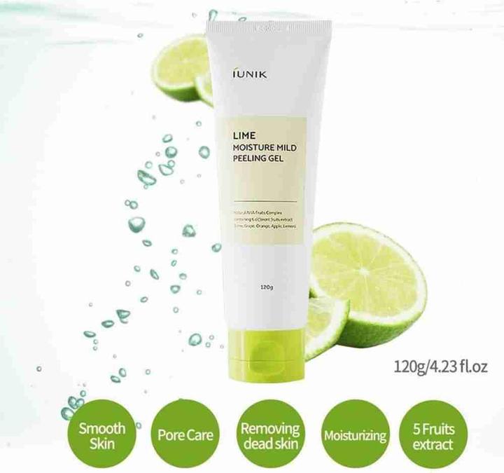 Actual product image iUNIK - Lime Moisture Mild Peeling Gel (Exfoliation)