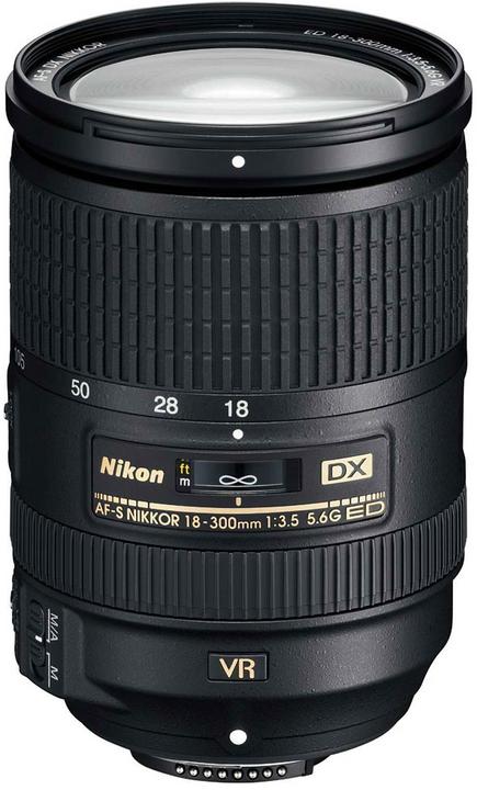 Nikon AF-S DX 18-300mm f/3.5–5,6 G ED VR (Nikon DX, APS-C / DX)