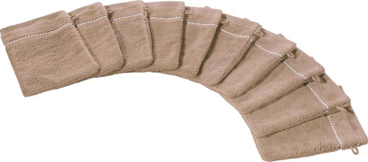 Actual product image Erwin Müller Waschhandschuh 10er-Pack (16 x 21 cm)