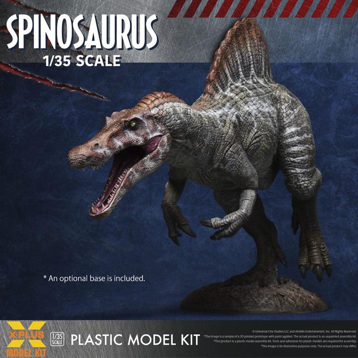 Image du produit X-Plus Jurassic Park III Plastic Model Kit 1/35 Spinosaurus 41 cm