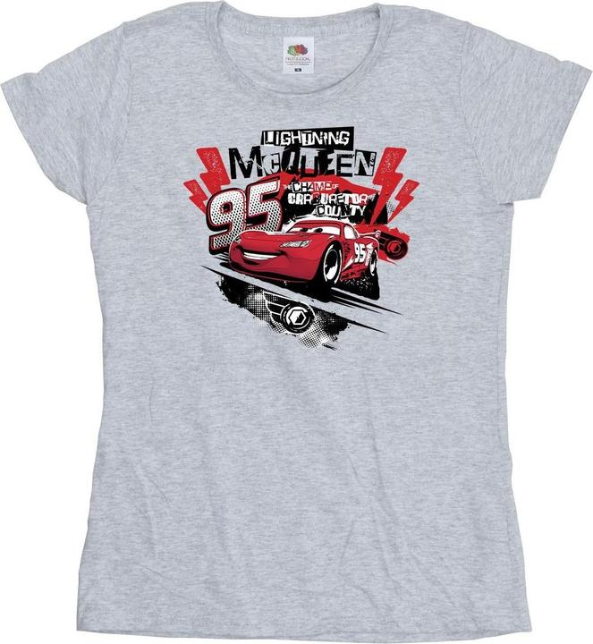 Disney Cars Lightning McQueen Collage TShirt (L)