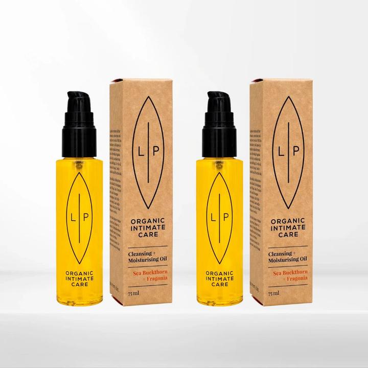 Lip Intimate Care Reinigendes und pflegendes Intimöl Sanddorn + Fragonia Duo (150 ml, Intimöl)