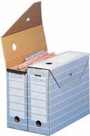 Actual product image Elba 100333274 Archive box tric 10 cm wide 10 pieces for suspension files with tabs in color gray (1 x)